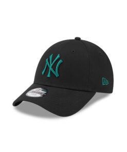 Chapeau New Era New York Yankees MLB Essential pour Enfants - 9Forty - Noir Vert