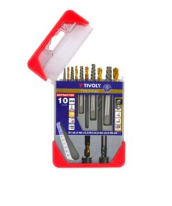 TIVOLY 10 pièces Extracteurs de goujons cassés 11901170052 - Électrique - Pêche - Pratique pour le nettoyage des appâts