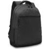 Waytex 71066 Sac à Dos pour Ordinateur 17" - Noir | Bretelles Respirantes et Imperméable | Poche Latérale en Filet | 22L