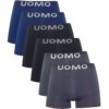 Channo Boxer sans Coutures Doux et Confortables pour Hommes en État Physique Actif avec Design Original et Élégant en Ta