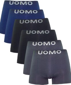 Channo Boxer sans Coutures Doux et Confortables pour Hommes en État Physique Actif avec Design Original et Élégant en Ta
