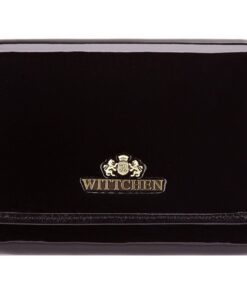 WITTCHEN Portefeuille en cuir de vachette | Matériaux de haute qualité | Fermeture par bouton-pression | Élégant et clas