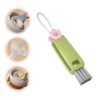 Brosse de nettoyage 3 en 1 pour couvercle de tasse et bouteille | Multifonction | Pour l'espace et la salle de bain | Fa
