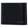 Calvin Klein Homme Portefeuille Warmth Trifold Petit Chaud Élégant Noir