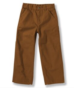 Carhartt Baby Boys' Washed Duck Dungaree Pantalons Garçon - Endurance & Comfort - Easy Care - 2T