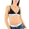 Calvin Klein soutien-gorge triangle femme noir sans dentelle non doublé, taille S