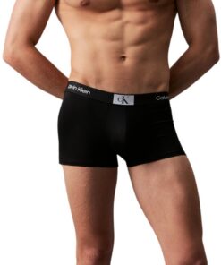 Calvin Klein Pack 3 Boxers Homme Taille Basse Microfibre