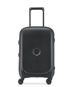 DELSEY PARIS VALISE CABINE - Rigide Extensible - S - Noir - 55x35x27cm - 39 Litres