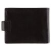 Portefeuille WITTCHEN en Cuir de Grain Noir 12 x 9.5 CM - Collection Arizona - 10-1-127-1