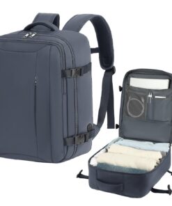 Sac à dos voyage cabine Easyjet pour Femme Homme - 45x36x20 cm - Adequat pour valise cabine