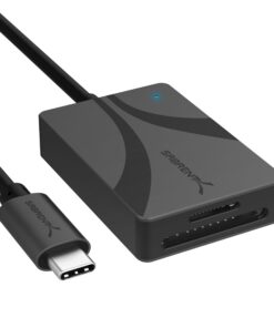 SABRENT SD |0 UHS II Lecteur Carte SD USB C 10Gbps (2 en 1) pour Professionnels Travail Rapide et Efficient - (CR-CSDM)