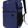 ECOHUB Sac à Dos Cabine Ryanair Bleu 20L Portable Femmes Hommes VoyageGlobal Recycled Standard ECOHUB Bagage Cabine Po
