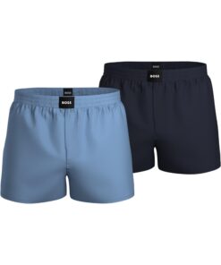 BOSS Boxer Shorts Homme 455 Light/Pastel Blue Pyjama Short Peche 10259935