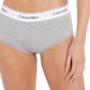 Calvin Klein Jeans Culottes et Strings Boyshorts Taille Grise Heather