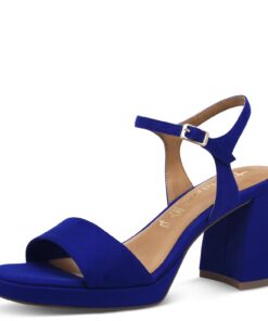 Tamaris Damen 1-28343-44 Sandale à talon Hautement confortable pour femmes au quotidien בתל Koret Mode et Chaussures