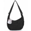 TYXHXTF Sac à Bandoulière Demi Lune pour Femme Chic et Pratique avec Pendentif Ajustable