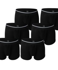 Boxers en coton fluo pour homme - Lot de 6 et 12 - Rayures - Élégants et confortables