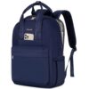 LOVEVOOK Sac à dos électronique femmes - Grand compartiment ordinateur portable - Étanche - Élégant - Pour le travail et