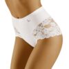 Wolbar Slip en Dentelle pour Femmes - Haute Taille Effet Gainant WB406
