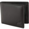 Portefeuille en cuir véritable Fa.Volmer pour homme noir/noir avec protection RFID et look usé #VO19