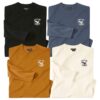ATLAS FOR MEN T-Shirts Homme - Grande Taille Lot de 4 Manches Longues Populaire Disponible M au 5XL