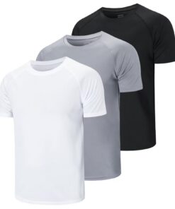 T-shirt Gaiatiger homme fitness séchage rapide manches courtes baselayer haute performance
