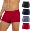 Casey Kevin Boxer Homme Doux et Respirant Confortale Lot de 4 Modal Caleçon Fitted Trunk