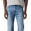 Jean Homme Levi's 502 Fuselés pour Hommes en Situation de Travail Élégante et Confortable, Taille Élastiquée, 32x32