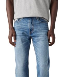 Jean Homme Levi's 502 Fuselés pour Hommes en Situation de Travail Élégante et Confortable, Taille Élastiquée, 32x32