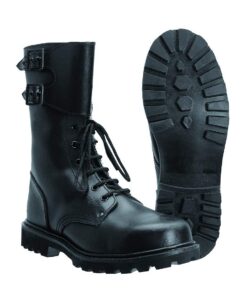 Bottes Mil-Tech Rangers Cuir Noir Militaire Homme Hiver Taille 42 Élégantes et Thermiques