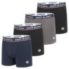 Serge Blanco Caleçon Homme Respirant et Agréable | Lot de 4 Coton