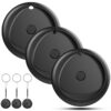 Air Traceur Tags 3 Pièces, Localisateur Bluetooth pour Objets - Pour Apple Localisez (iOS Seulement) - Batterie Remplaça