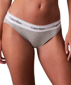 Calvin Klein Culotte Femmeavec Ceinture Emblématique en Coton Élégant pour Femmes en Été Polyester 85% / Élasthanne 15%