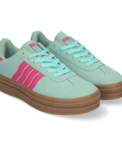 Modaclick Chaussures décontractées pour femme - Baskets modernes et attrayantes pour le quotidien - Confort et respirabi