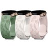 Bracelet Wanme 3 Pièces pour Samsung Galaxy Watch 7/4/6/5 40mm 44mm, Vert+Lumière stellaire+Rose Bracelet Floraux Wanme