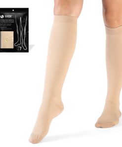 Bas de contention Varcoh, femmes, grande taille, amélioration des veines variques, circulation sanguine jambe, XXL, 20-3