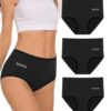 Culotte menstruelle haute absorption pour flux abondant - 60ML - Taille haute extra protectrice pour femmes & adolescent