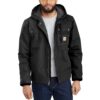 Carhartt Veste de Travail Homme, Toile Lourde Délavée avec Doublure Sherpa, Coupe Décontractée