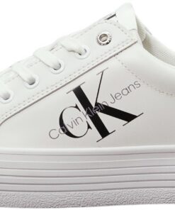 Calvin Klein Baskets Vulcanisées Femme Compensées Tendance Chaussures Plates