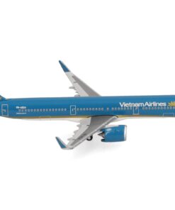 Herpa Avion Vietnam Airlines Airbus A321neo 1:500 Échelle Pièce de Collection Métal