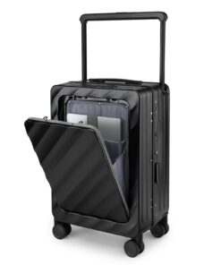 Valise Sea Choice Avec Poche Avant pour Ordinateur Portable Rigide Trolley US Adults Voyages