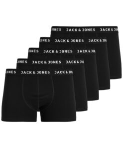 JACK & JONES Boxers Homme 5 Pack Noos | Confort et Style pour l'Homme | Pantalons Intimates hommes