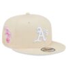 Chapeau New Era Oakland Athletics MLB Pastel Patch Cream 9Fifty Snapback - Sport - Hommes - Accessoires de baseball - Do