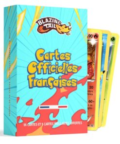 Cartes Françaises Neuves et Officielles Lot de 60 - 5 Cartes Brillantes -Sans Double - Sans Carte Énergie