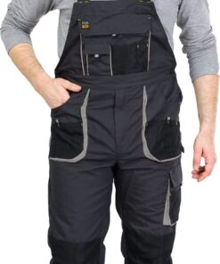 REIS REIS FORECO-B Bib Accidentels pour Hommes | Pantalons de Travail Sécuritaires | Pantalons à Poches Courantes | Vête