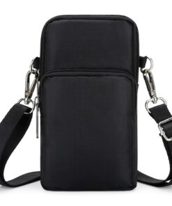 Petit Sac Bandoulière Femme Oxford Tissu,Petit Portefeuille Bandoulière Femme Réglable,Sac à Main Bandoulière Détachable
