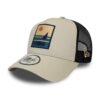 New Era Trucker Kappe Verstellbar Sommer Beige - One-Size