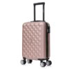Valise Cabine CELIMS Easyjet 45x36x20cm Légère et Rigide Rose Gold | Bagage Cabine Easyjet