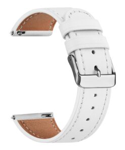 Bracelet en cuir véritable compatible Garmin Vivomove 3/Vivomole Luxe/Vivomove Style/Vivomove Sport/Vivomove Trend - Noi