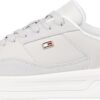 Tommy Hilfiger Chaussures de Basket Femme Metallic Beige (Grey Whisper) 41